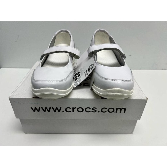 Woman's Crocs Saffron  White W9 - Picture 3 of 5